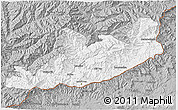 Gray 3D Map of Quacha'S Nek