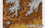 Physical Map of Quacha'S Nek