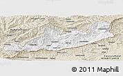 Classic Style Panoramic Map of Quacha'S Nek