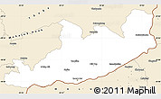Classic Style Simple Map of Quacha'S Nek