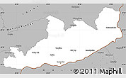 Gray Simple Map of Quacha'S Nek