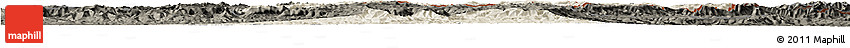 Shaded Relief Horizon Map of Quthing, darken
