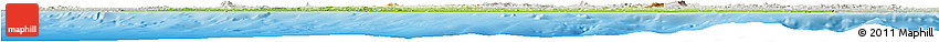 Physical Horizon Map of Liberia, lighten, semi-desaturated, land only