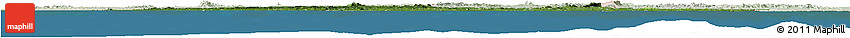 Satellite Horizon Map of Liberia, lighten, land only