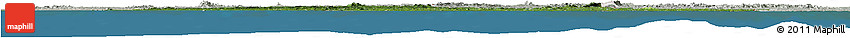 Satellite Horizon Map of Liberia, lighten, semi-desaturated, land only