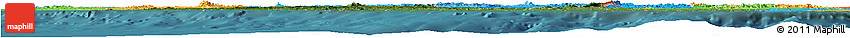 Satellite Horizon Map of Liberia, political outside, satellite sea