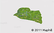 Satellite 3D Map of Kru Coast Terr., cropped outside