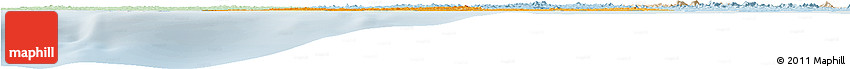 Political Shades Horizon Map of Kru Coast Terr., lighten