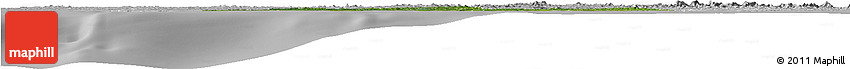 Satellite Horizon Map of Kru Coast Terr., lighten, desaturated