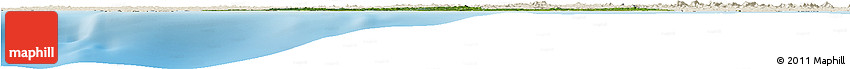 Satellite Horizon Map of Kru Coast Terr., shaded relief outside Satellite Horizon Map of Kru Coast Terr., shaded relief outside