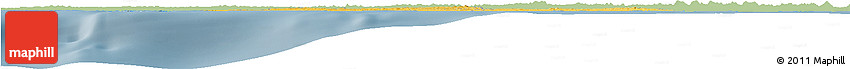 Savanna Style Horizon Map of Kru Coast Terr., single color outside