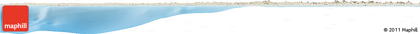 Shaded Relief Horizon Map of Kru Coast Terr.
