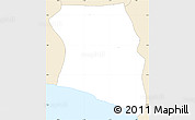 Classic Style Simple Map of Lowe Kru Coast