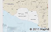 Classic Style Map of Kru Coast Terr.