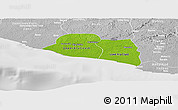 Physical Panoramic Map of Kru Coast Terr., lighten, desaturated