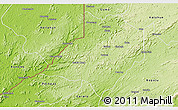Physical 3D Map of Gbarma
