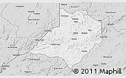 Silver Style 3D Map of Gbarma