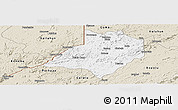Classic Style Panoramic Map of Gbarma