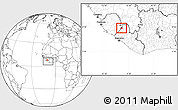 Blank Location Map of Guma, within the entire country