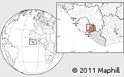 Blank Location Map of Guma, highlighted country, highlighted parent region