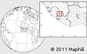 Blank Location Map of Guma, highlighted parent region, within the entire country