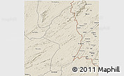 Shaded Relief 3D Map of Zorzor