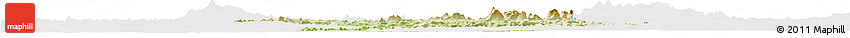 Physical Horizon Map of Zorzor, cropped outside