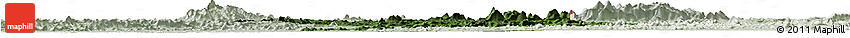 Satellite Horizon Map of Zorzor, lighten
