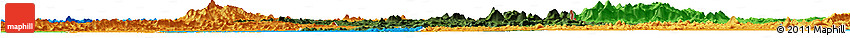 Satellite Horizon Map of Zorzor, political outside Satellite Horizon Map of Zorzor, political outside