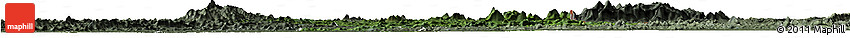 Satellite Horizon Map of Zorzor, semi-desaturated
