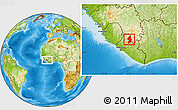 Physical Location Map of Zorzor