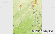 Physical Map of Zorzor