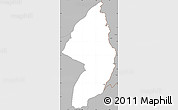 Gray Simple Map of Zorzor