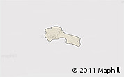 Shaded Relief 3D Map of Mamba Kaba, cropped outside