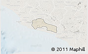 Shaded Relief 3D Map of Mamba Kaba, lighten