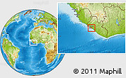 Physical Location Map of Mamba Kaba