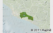 Satellite Map of Mamba Kaba, lighten