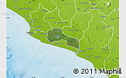 Satellite Map of Mamba Kaba, physical outside