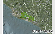 Satellite Map of Mamba Kaba, semi-desaturated