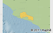 Savanna Style Map of Mamba Kaba, single color outside