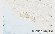 Shaded Relief Map of Mamba Kaba, lighten