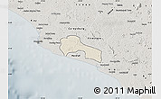 Shaded Relief Map of Mamba Kaba, semi-desaturated