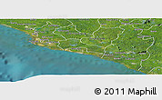 Satellite Panoramic Map of Mamba Kaba