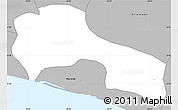 Gray Simple Map of Mamba Kaba
