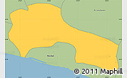 Savanna Style Simple Map of Mamba Kaba