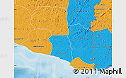 Political Map of Maryland