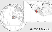 Blank Location Map of Kakata, highlighted country, highlighted parent region