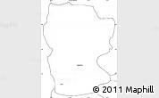 Blank Simple Map of Kakata