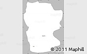 Gray Simple Map of Kakata