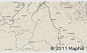 Shaded Relief 3D Map of Gbehlay
